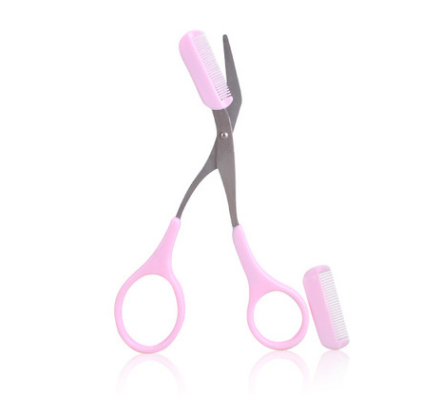 Eyebrow Trimmer Scissor With Comb Lady