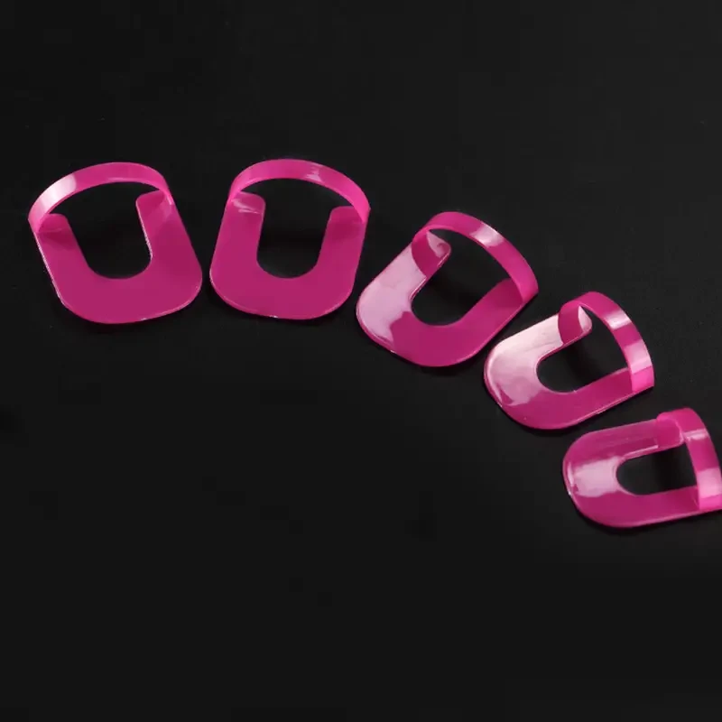 26 Pcs 10 Sizes U Curve Shape Nail Protector