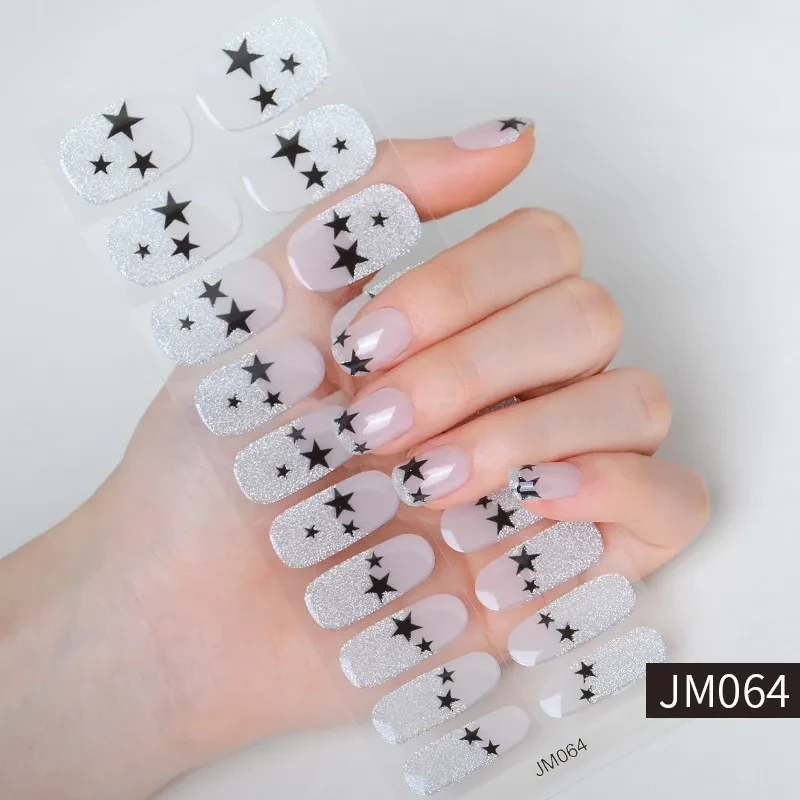 Winter UV Detachable Wear Nail Stickers