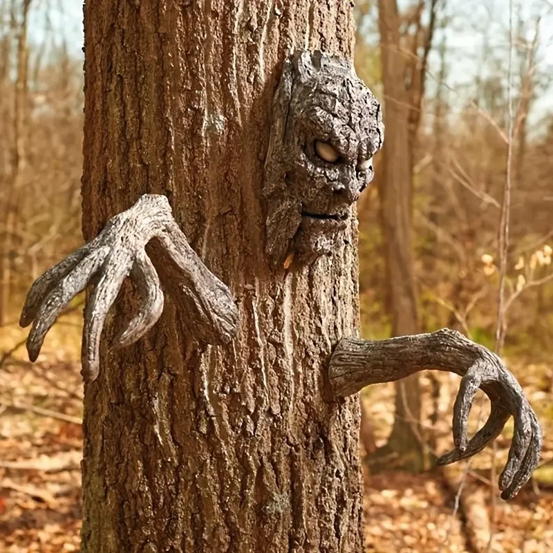 Enchanted Forest Resin Sculpture Set