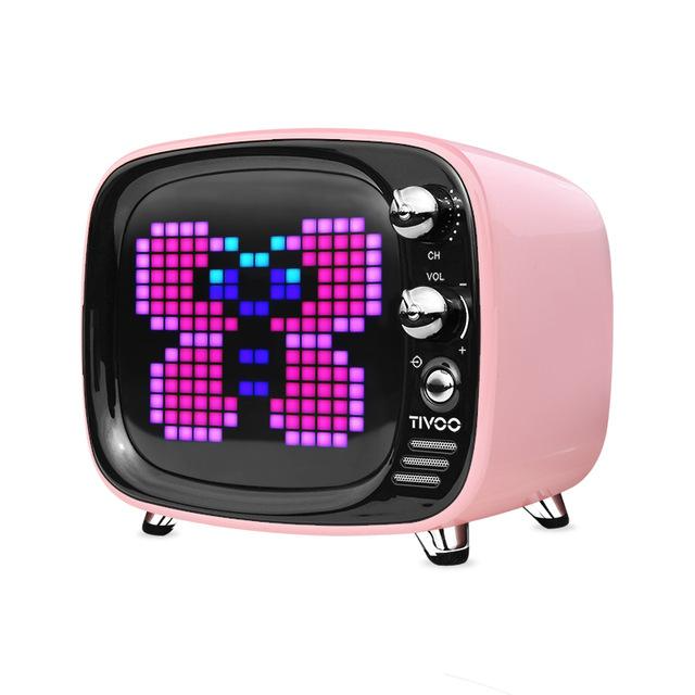 Unique Portable Smart Bluetooth Speaker & Alarm Clock