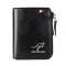 Men's Leather Wallet Anti-theft RFID Blocking