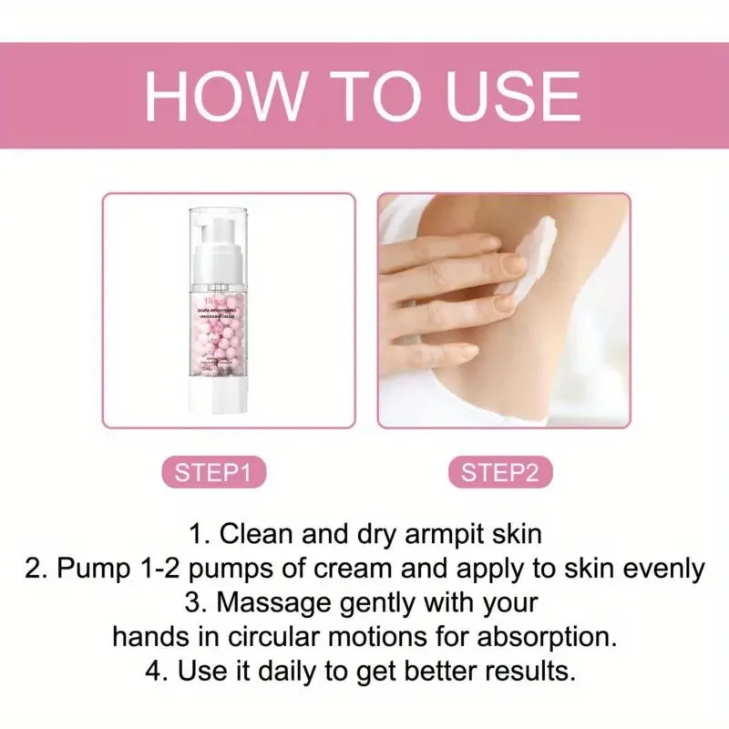 Underarm Body Care Cream - Hydrating & Moisturizing for Dark Skin (30ml)