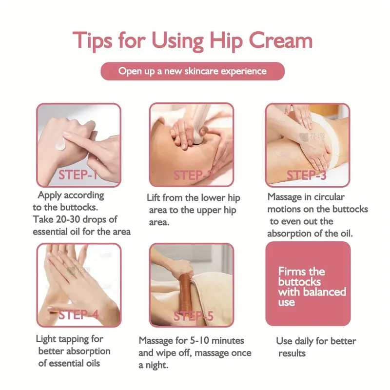 Miracle Butt Lift Cream - Firming & Hydrating Sculpting Formula (50g)