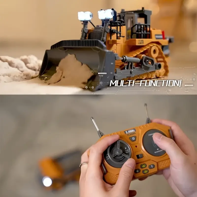 9 Channels Remote Control Bulldozer