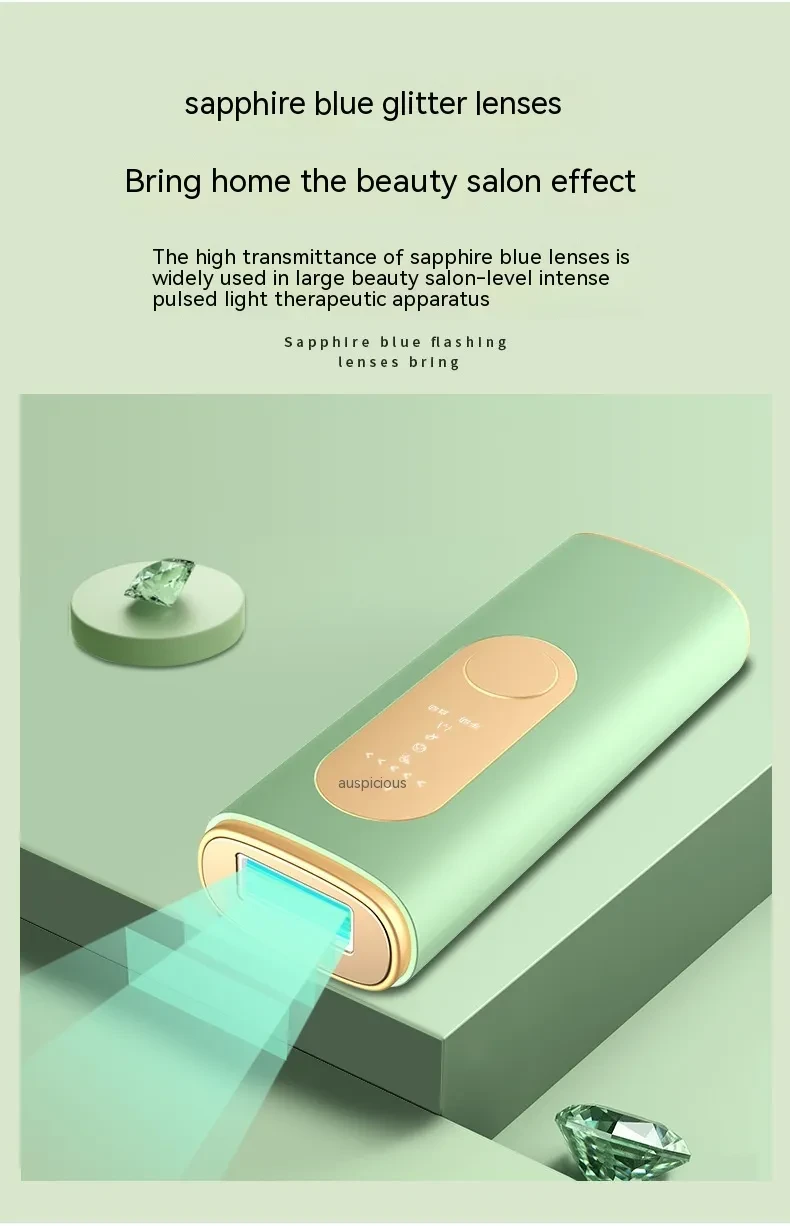 Sapphire Depilatory Device Photon