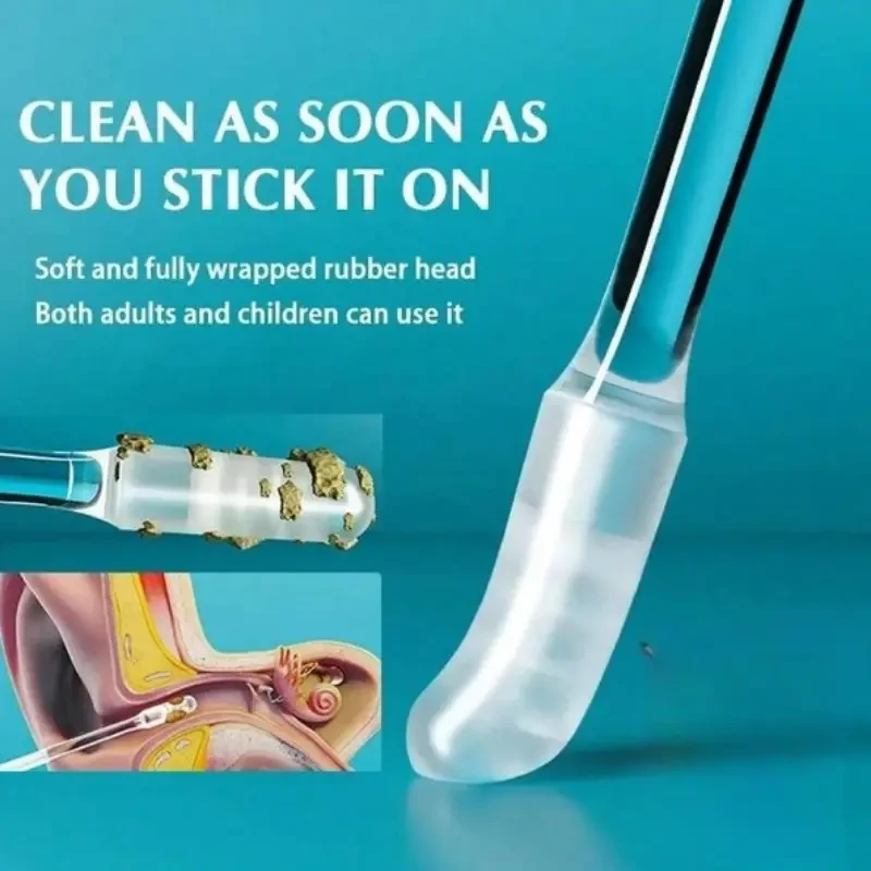 24-Pack Disposable Adhesive Ear Cleaning Sticks