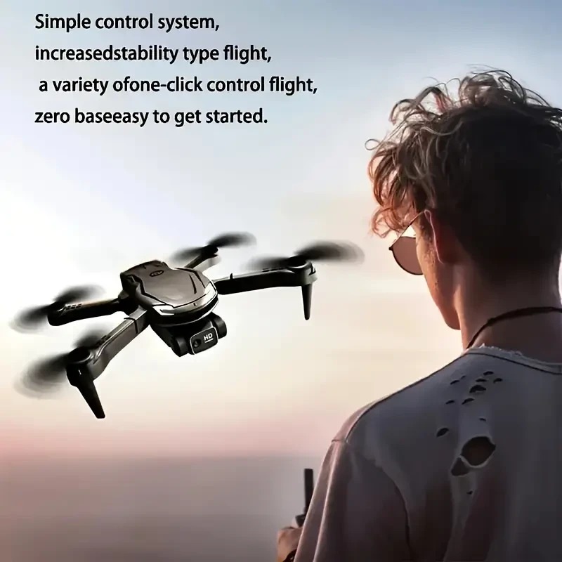V88 WiFi Drone with 1800mAh Rechargeable Battery - 50M Signal Range, 90g Takeoff Weight, 3m/s Speed, 30M Altitude, Smartphone Control, One-Click Operation, Multi-Speed, Emergency Stop, 360 Stunts, LED Lights, USB Charging, for Ages 14+