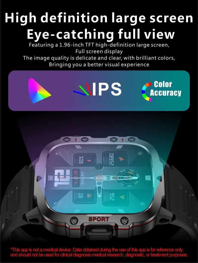 Smart Watch For Men Voice Assistant
