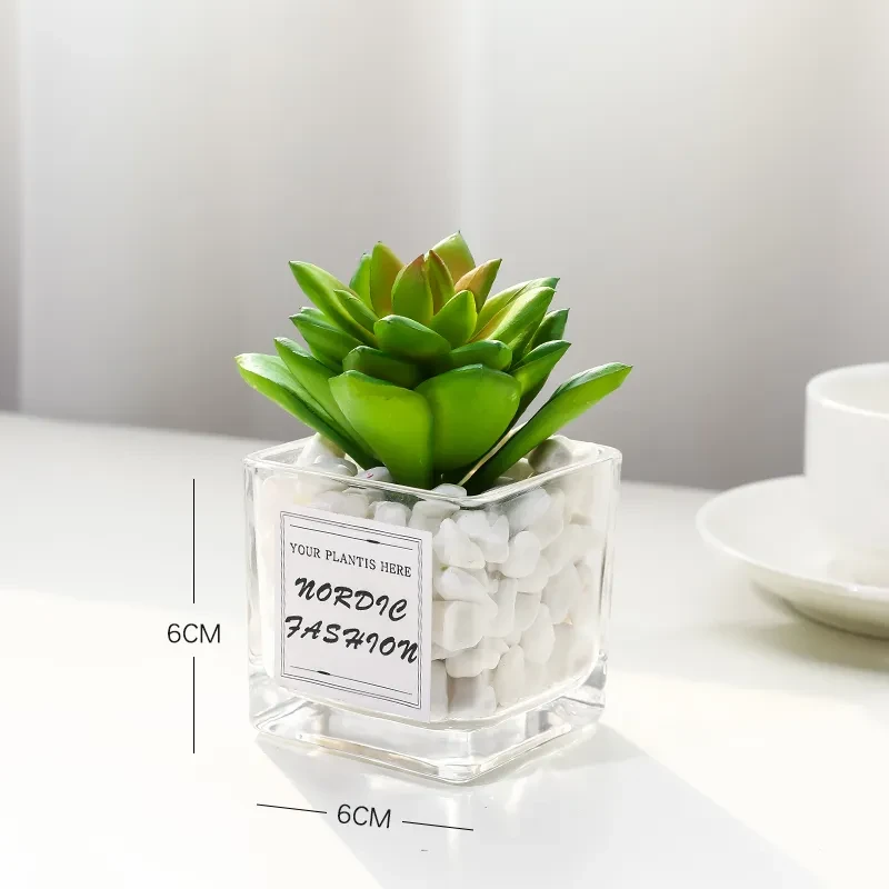 Simulation Green Plant Small Potted Office Desktop