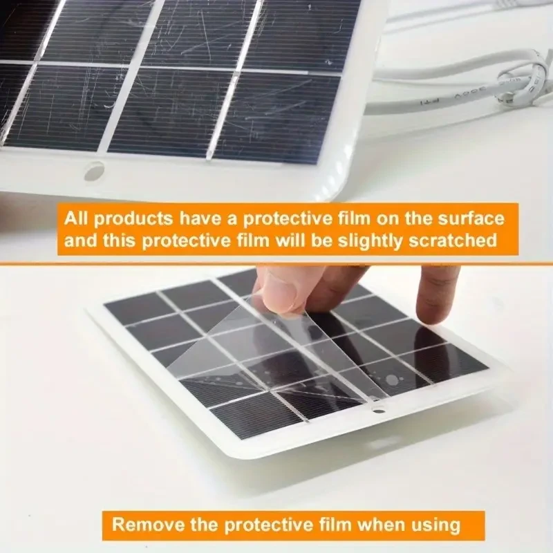 Waterproof Solar USB Charger Panel - Portable Outdoor Power Bank