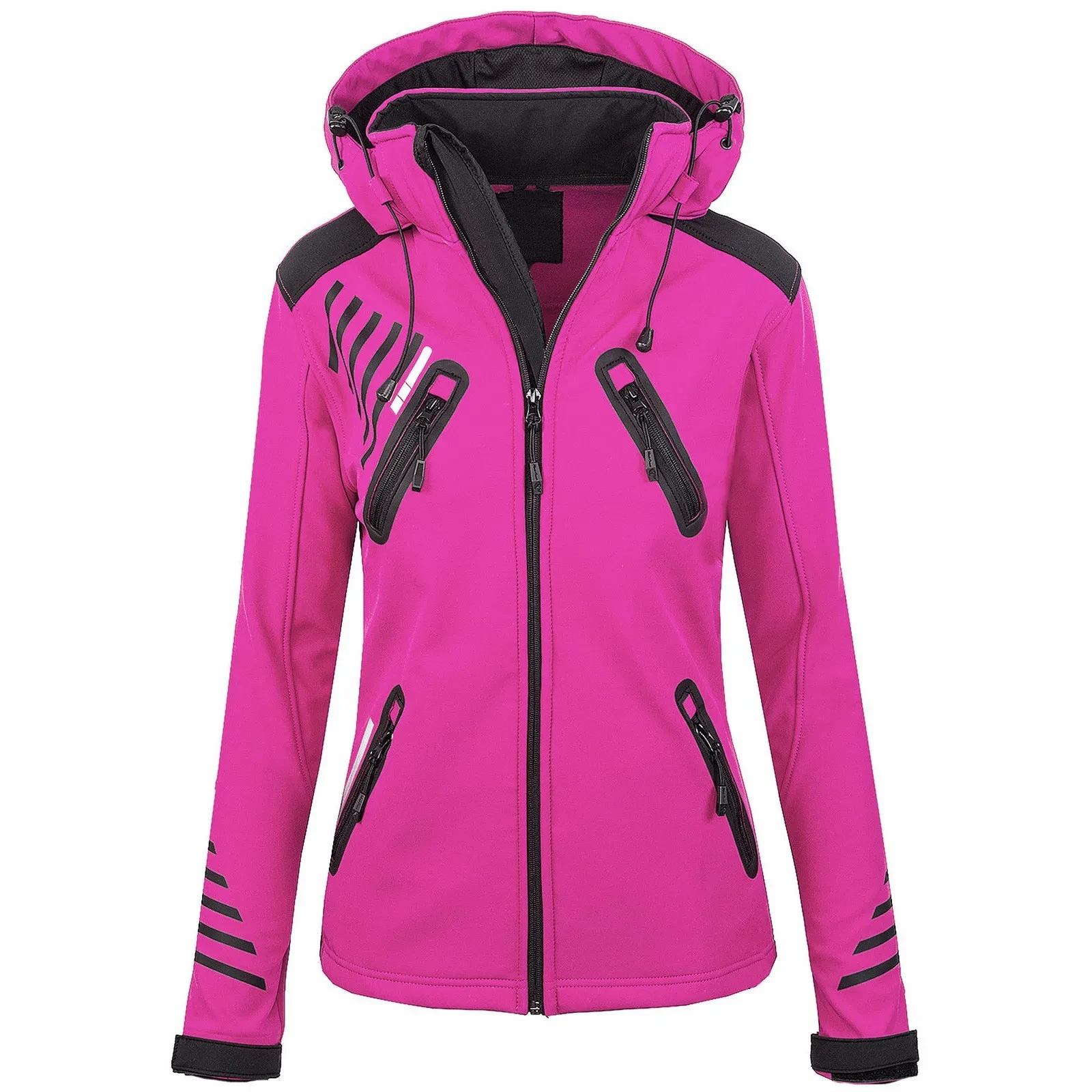 Women Jacket Outdoor Mountaineering Zipper For Warmth