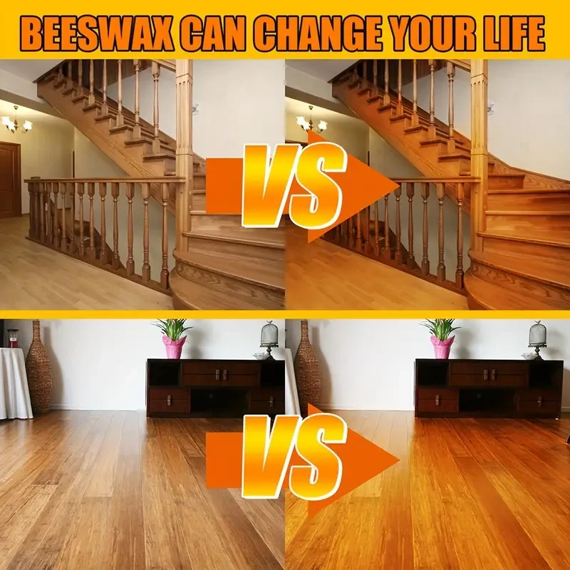 Furniture Shine Natural Beeswax - Wood Floor Polishing & Maintenance