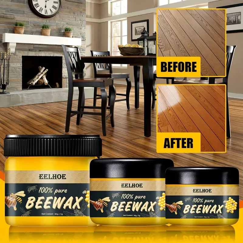 Furniture Shine Natural Beeswax - Wood Floor Polishing & Maintenance