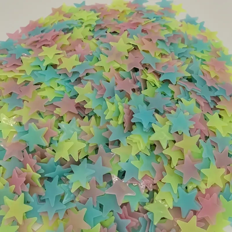 100pcs, Luminous Star Stickers