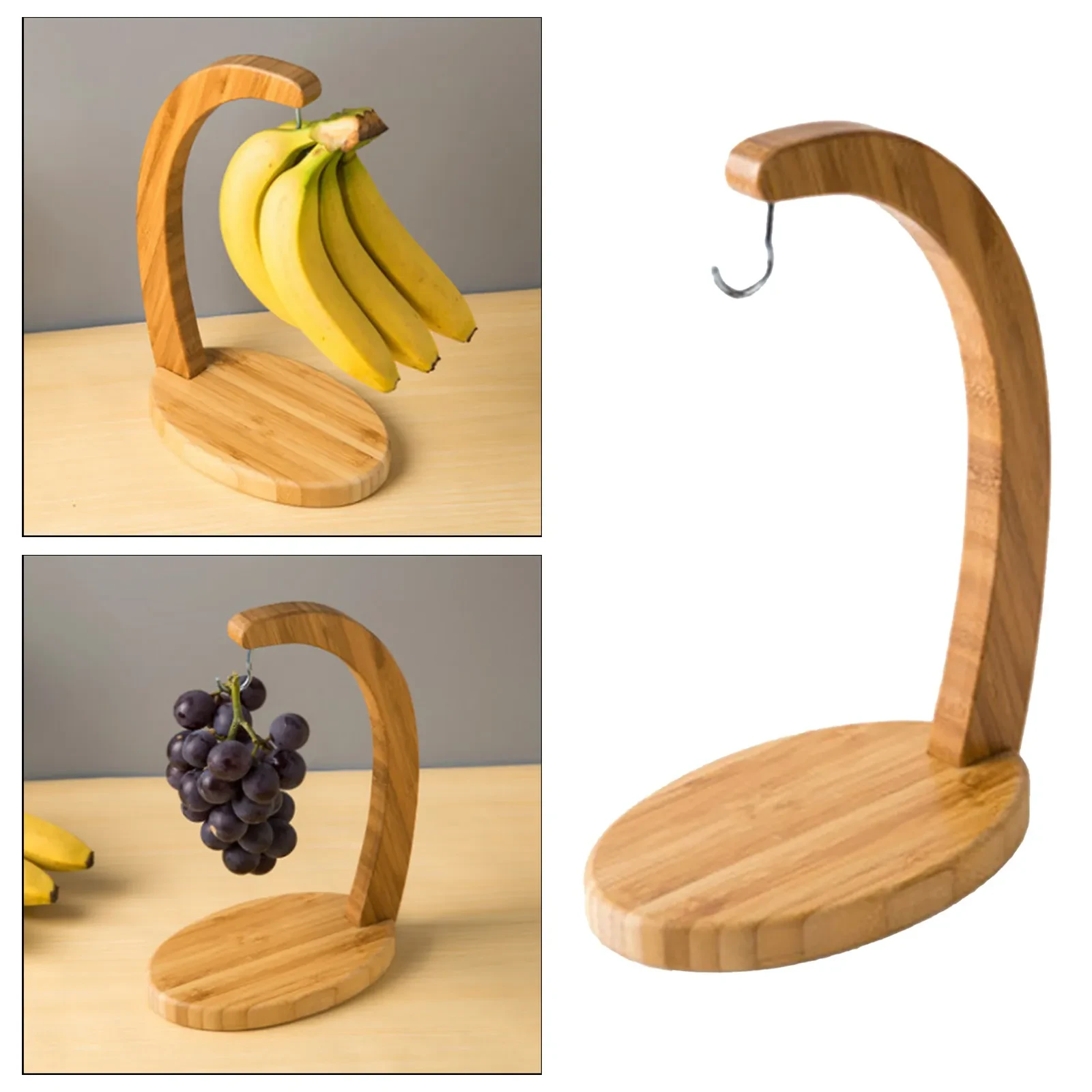 Banana Bamboo Fruit Storage Rack Organize StorageBanana Bamboo Fruit Storage Rack Organize Storage