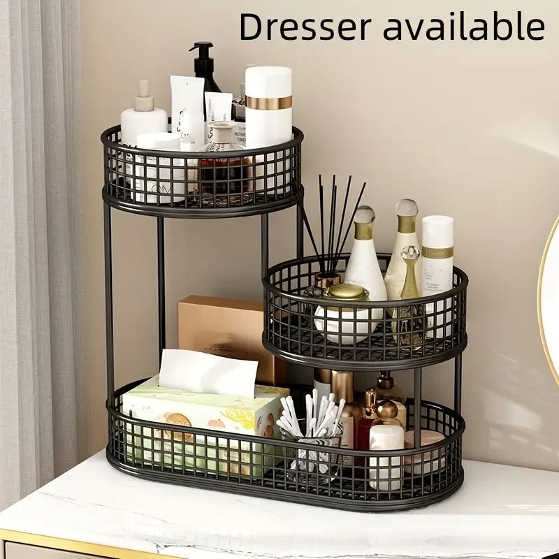Elegant Multi-Tier Metal Fruit Basket