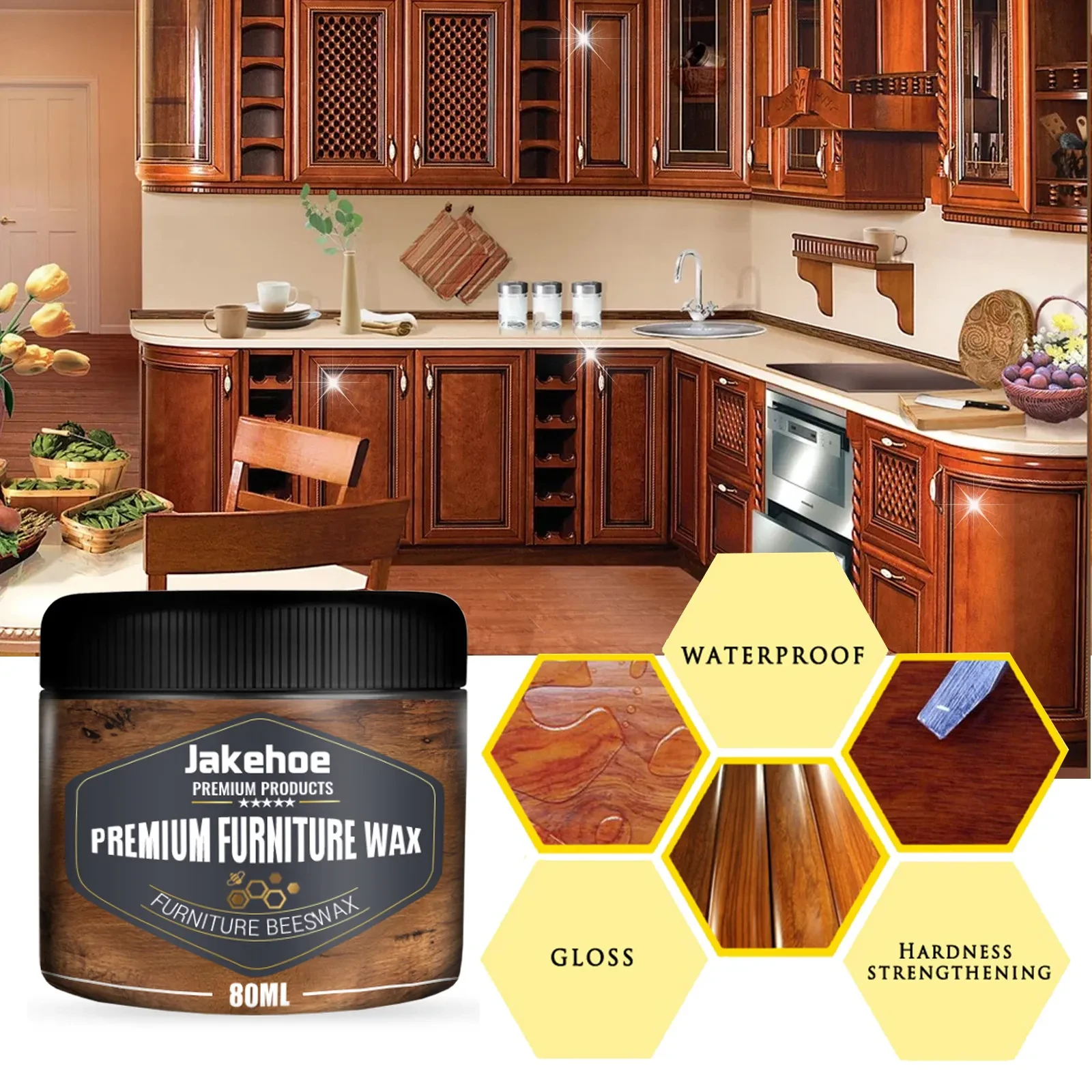 Wooden Floor Furniture Scratch Cleaning Maintenance Wax