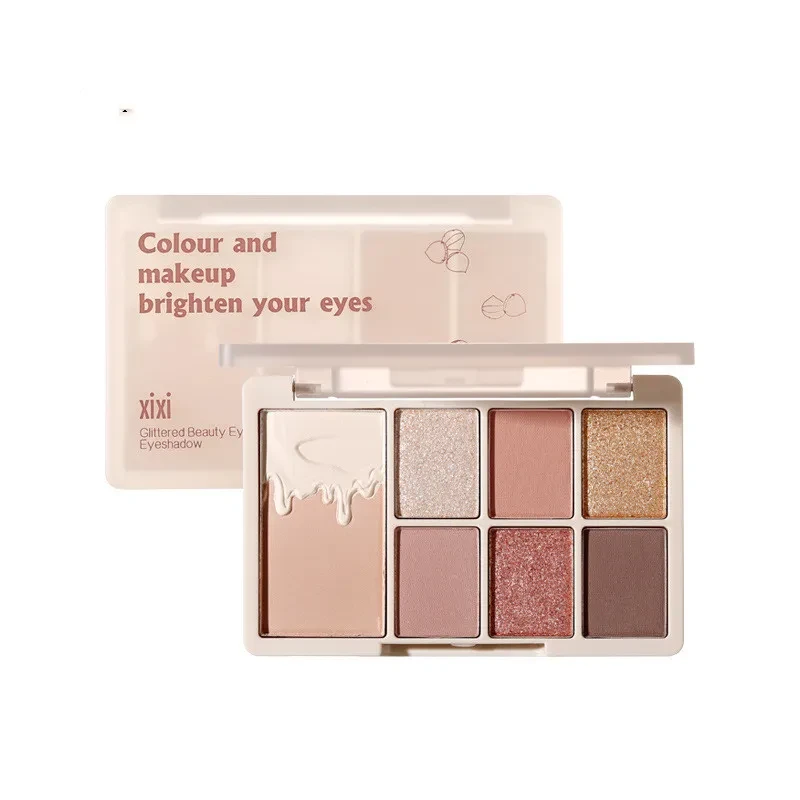 Daily All-match Chestnut 7-color Eyeshadow Palette Eyeshadow palette*1