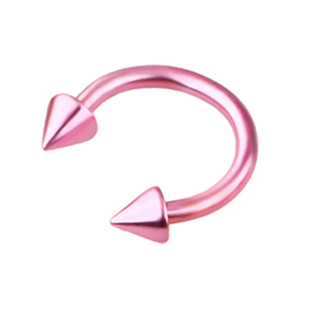 Stainless Steel Nose Ring Electroplated Nose Nail Set
