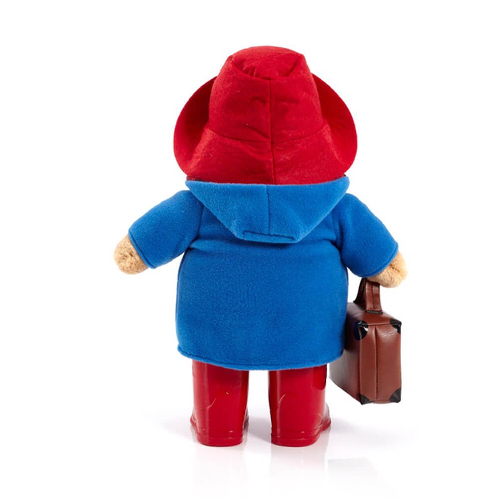 Paddington Bear with Boots, Embroidered Coat & Suitcase - Large