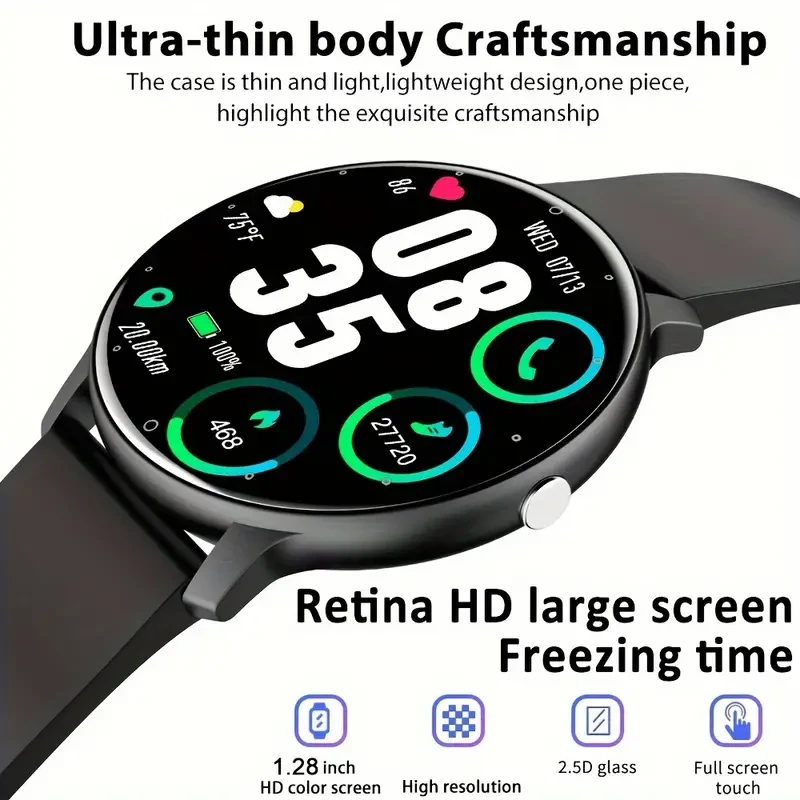 Smartwatch, 3.53cm Full Touch Screen,