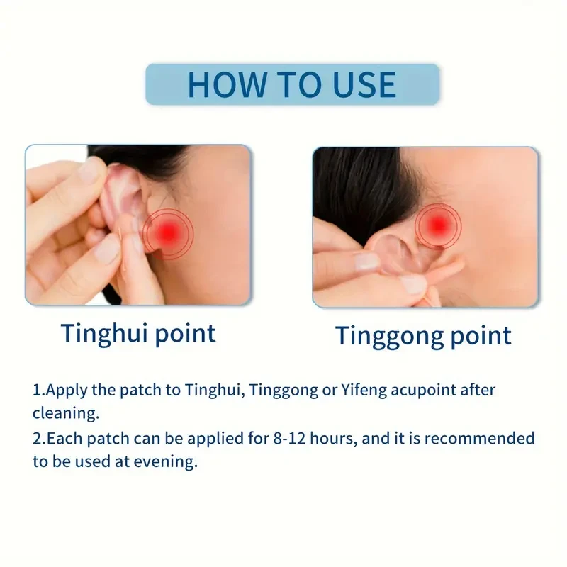 Tinnitus Relief Patches - Homeopathic Natural Herb