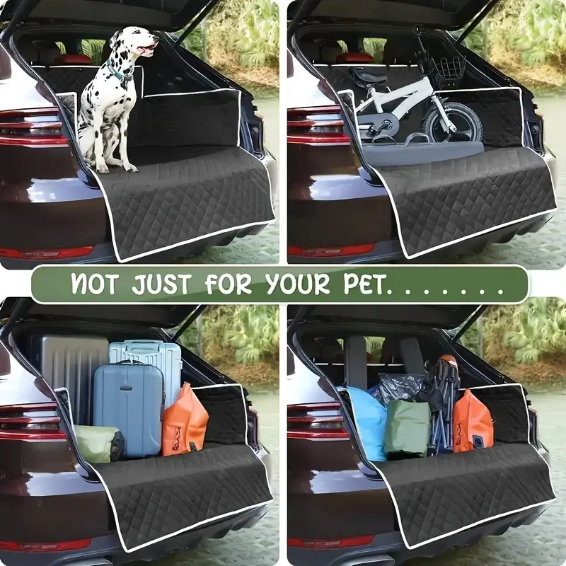 600D Oxford Fabric Cargo Liner for Pets - Scratch Resistant Car Trunk Cover