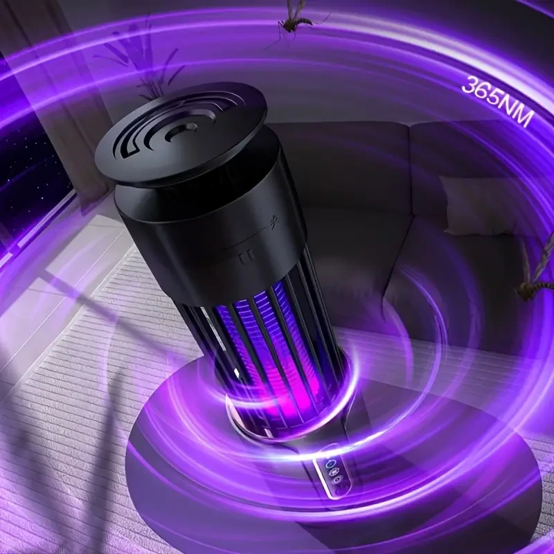 Rechargeable Multi-Functional Mosquito Killer Lamp - USB Powered Bug Zapper