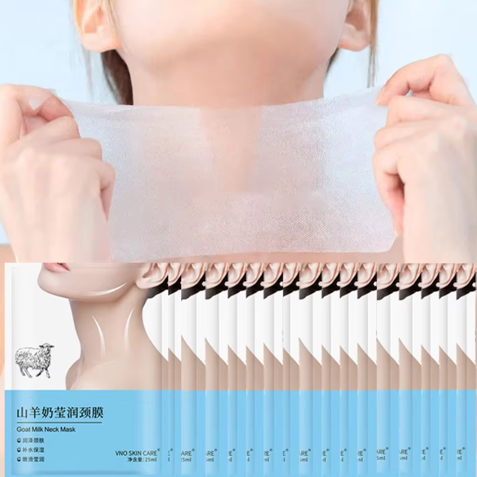 20pcs Goat Milk Neck Mask