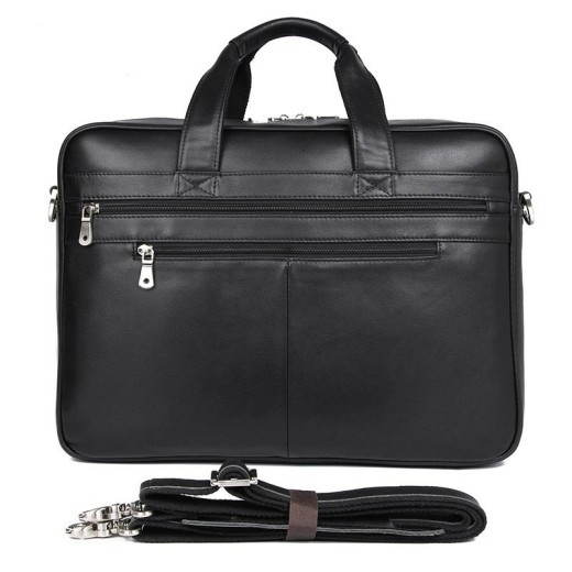 Leather Handbag Briefcase Napa Leather Comfortable Texture Men's Real-Leather Bag