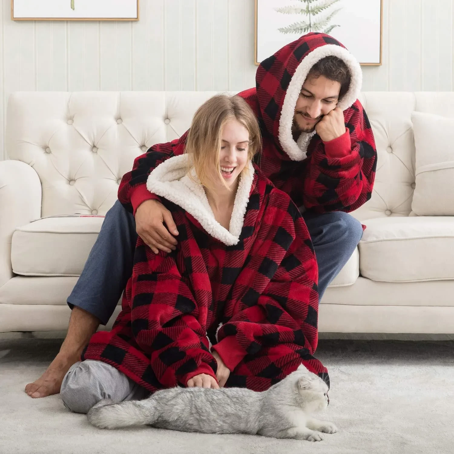 Cozy Oversized Hoodie Blanket