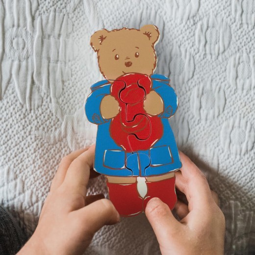 Wooden Puzzle Paddington With Hat