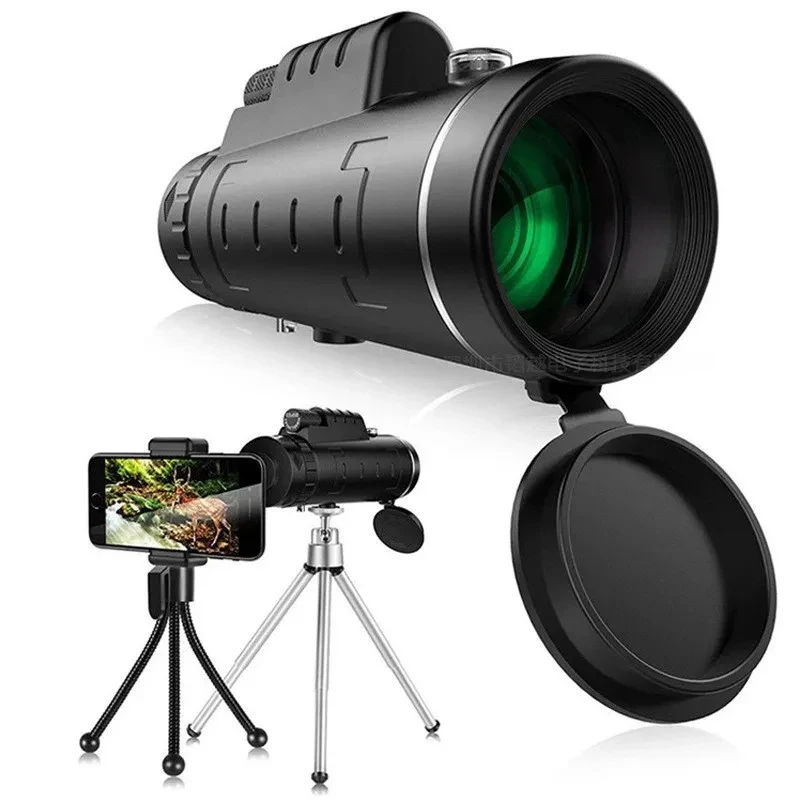 Compatible with Apple, Monocular Telescope Zoom Scope