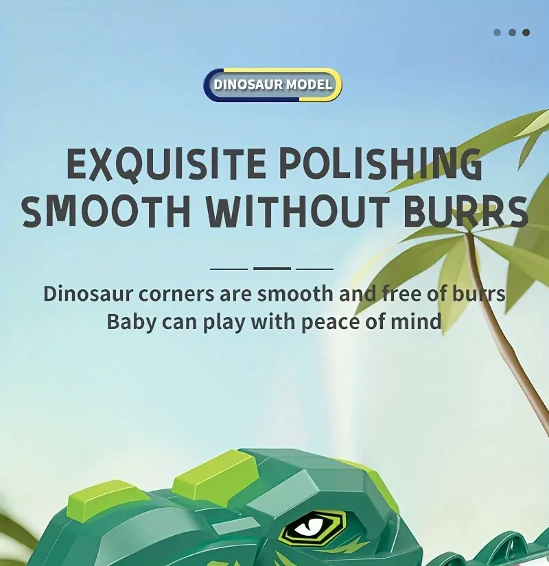 Electric Light Music Dinosaur, Can Be Leash On The Ground Walking, Each Dinosaur Has Two Colors, Matching One Dinosaur In A Box, Random Delivery, Need To Use 3 AA Batteries, Not Packaged Battery