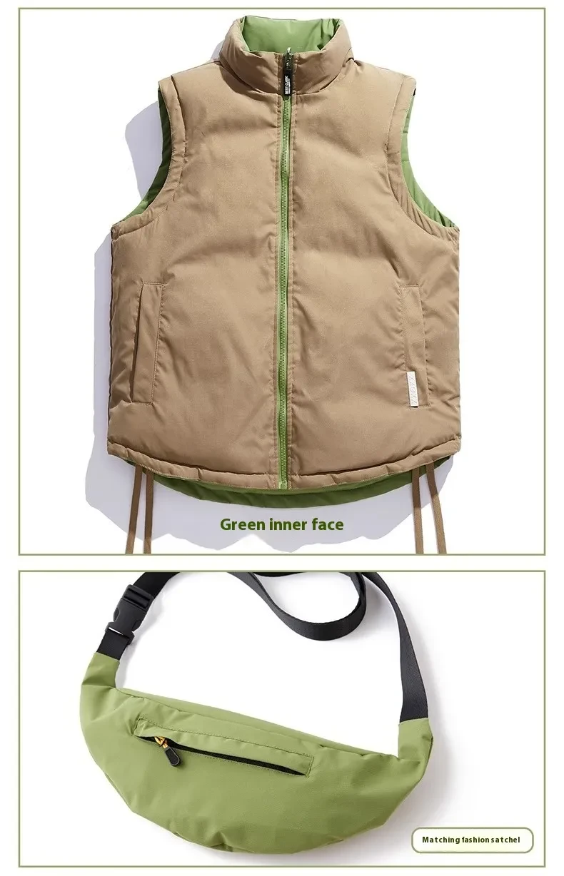 Double-sided Couple Cotton Vest Men And Women