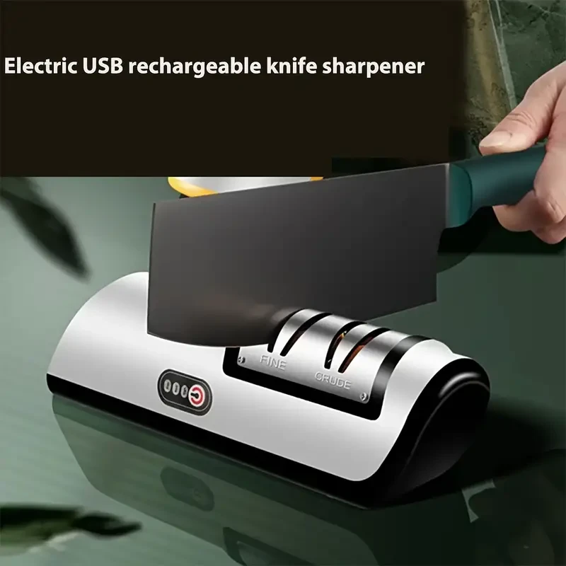 2-Speed Automatic Electric Knife Sharpener