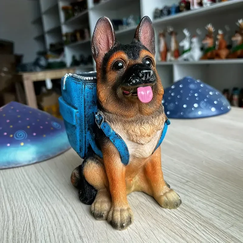 German Shepherd Dog Pen Holder
