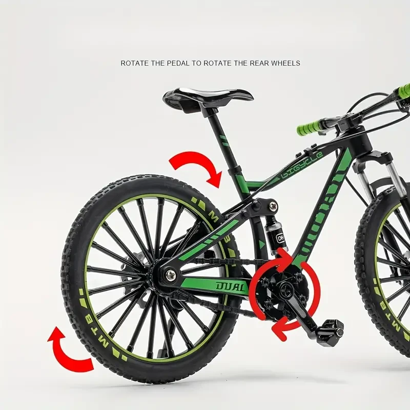 Expertly Crafted 1:8 Scale Alloy Mountain Bike Model - Themed Ornament Display & Unique Gift For Enthusiasts As Halloween Gift