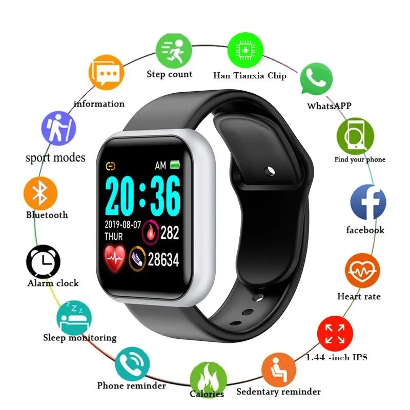 Color Screen Fitness Bracelet