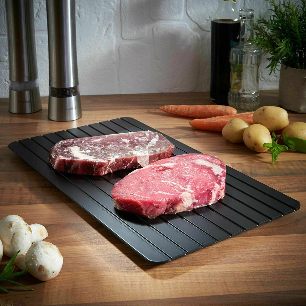 Fast Defrosting Tray Thaw Quick Aluminum Plate