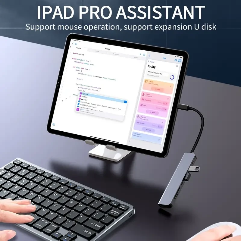 7-in-1 USB C Hub Adapter