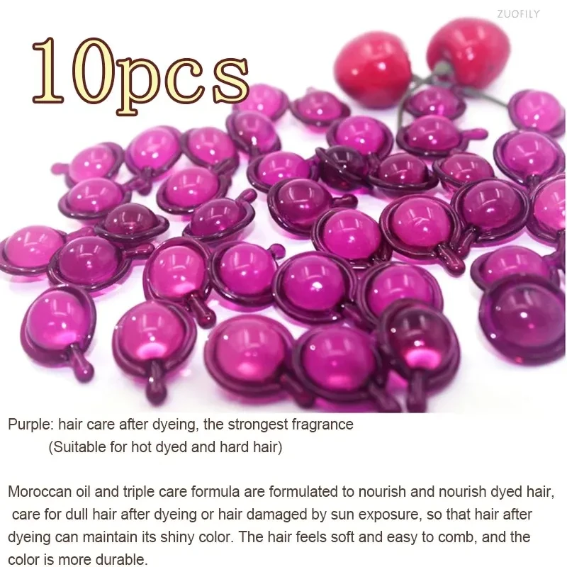 Morocco Hair Care Oil Capsules Anti-frizz Mask