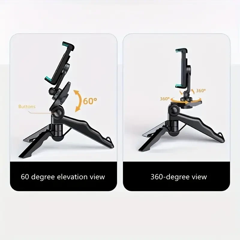 Selfie Stick Phone Tripod  360 Rotation
