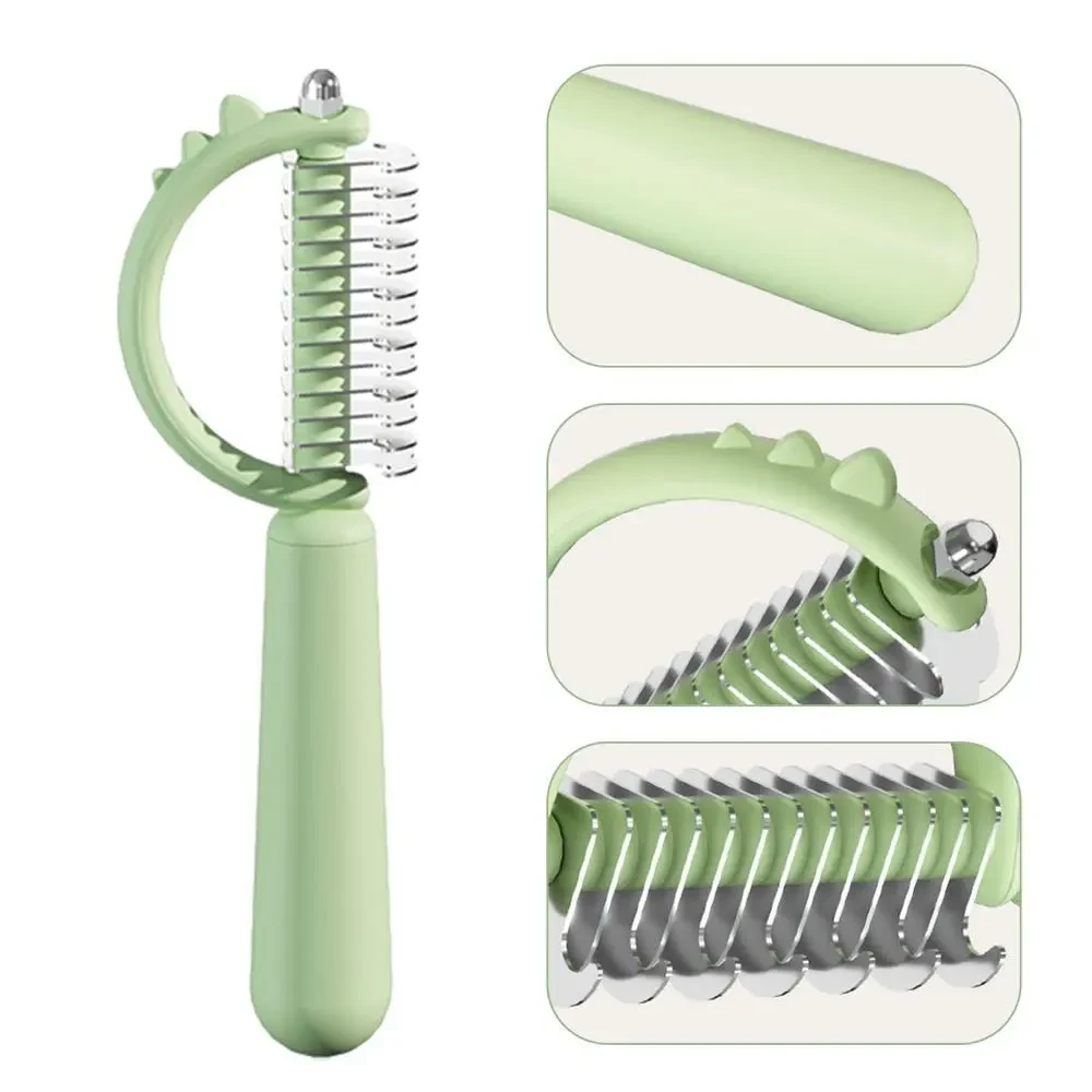 Pet Brush Self Cleaning Slicker