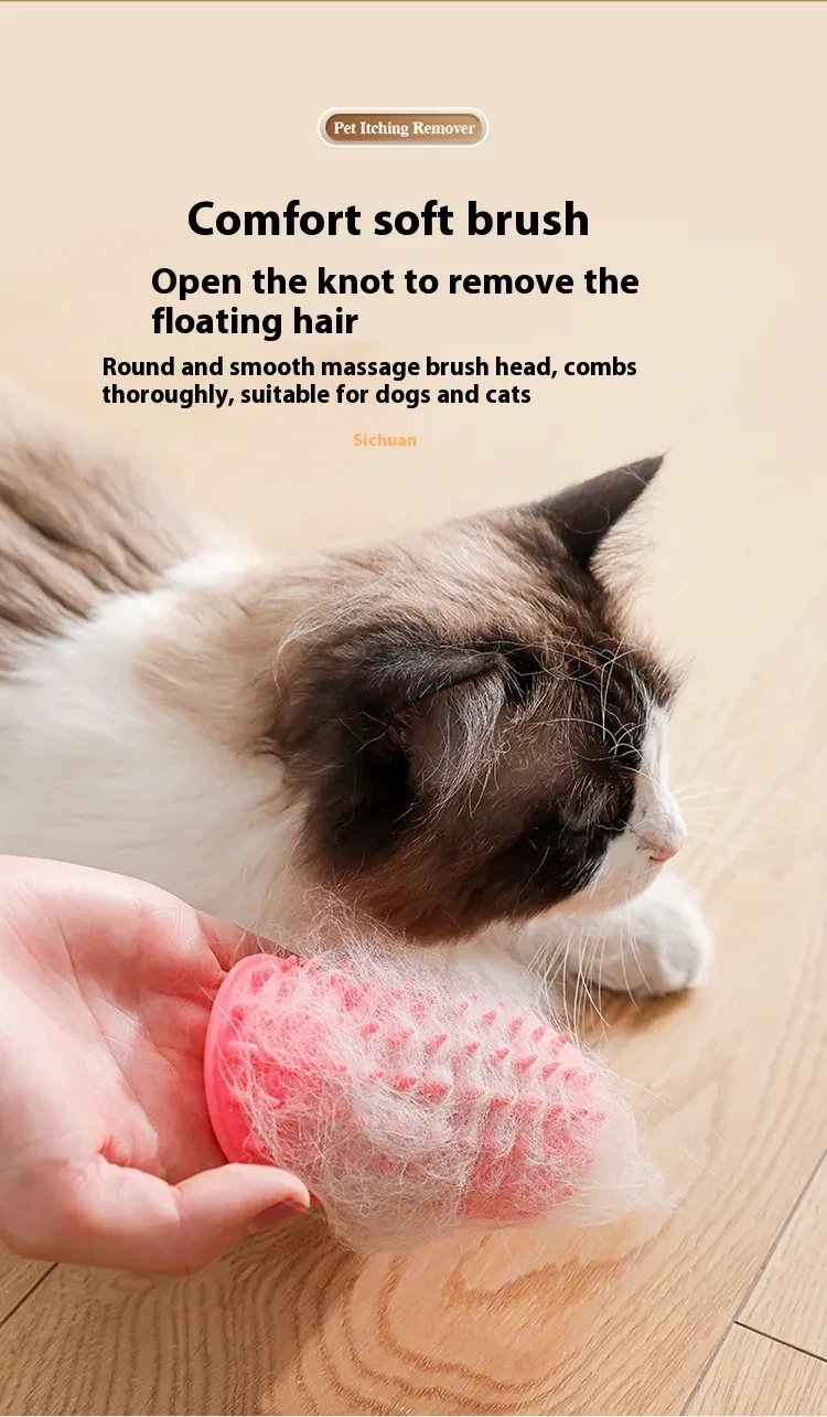 Pets Cat Hair Removal Massage Comb