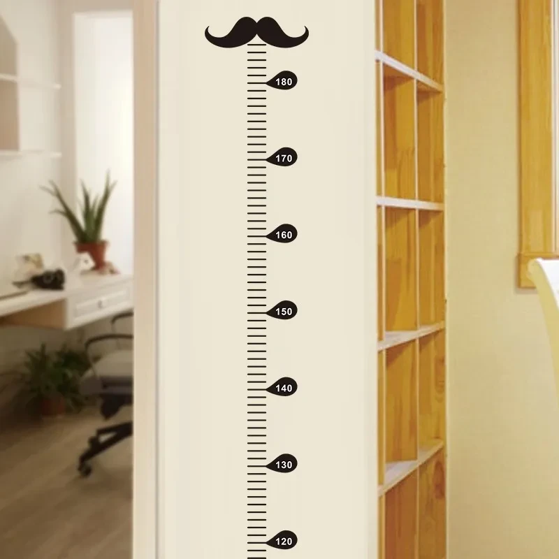Children's Beard Height Wall Sticker