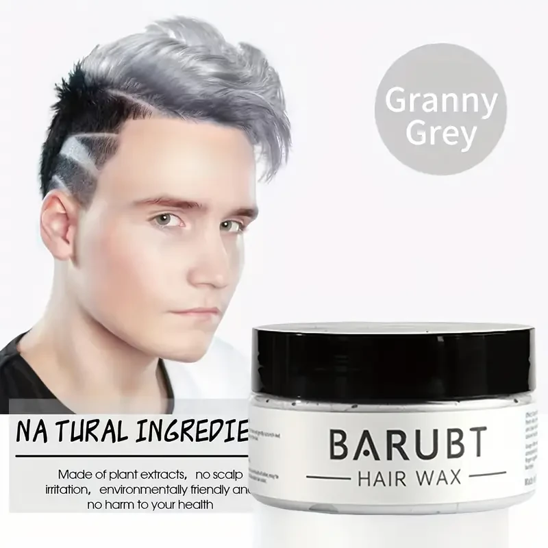 Temporary Hair Color Wax Strong Hold & Matte Finish