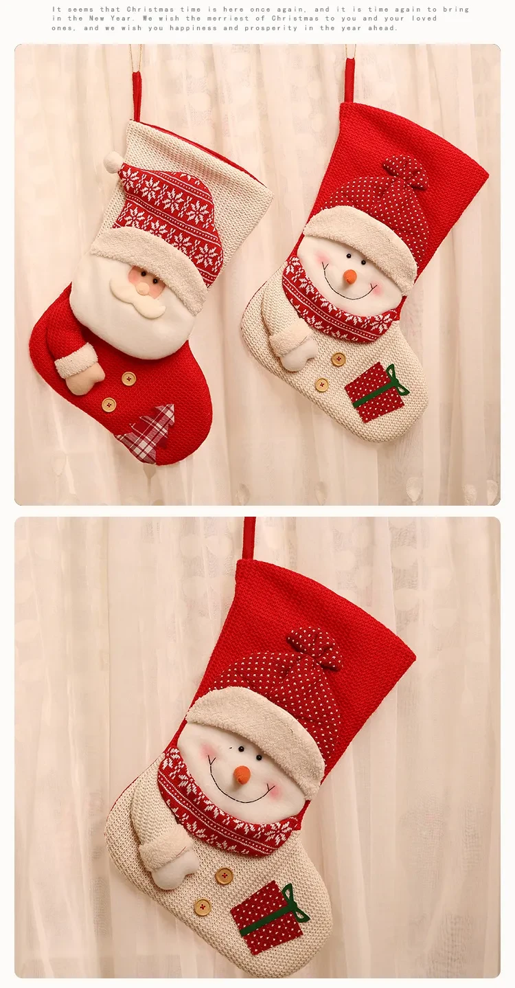 Christmas Knitted Socks
