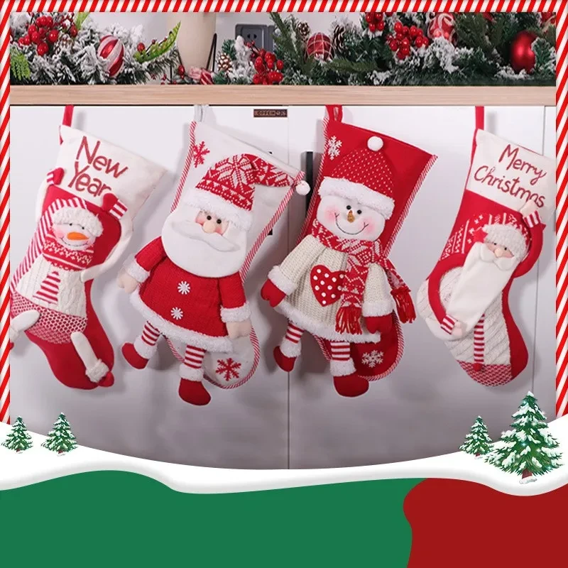 Christmas Eve candy socks